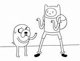 Adventure Time Coloring Pages sketch template