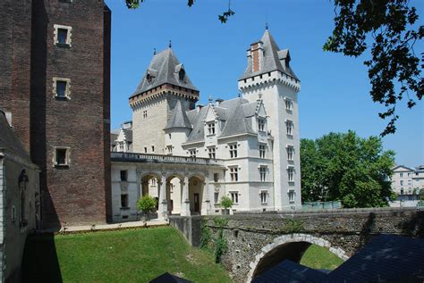 photo castle  pau france french castles france castle