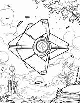 Destiny Coloring Pages Getdrawings sketch template