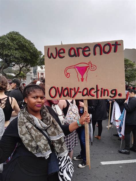 south african women protest against gender based violence in the