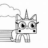 Unikitty Coloring Pages Printable Getcolorings Color sketch template