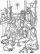 Jezus Kolorowanki Rocks Ausmalbilder Dla Nativity sketch template