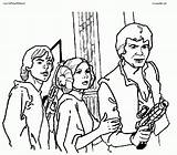 Leia Luke sketch template