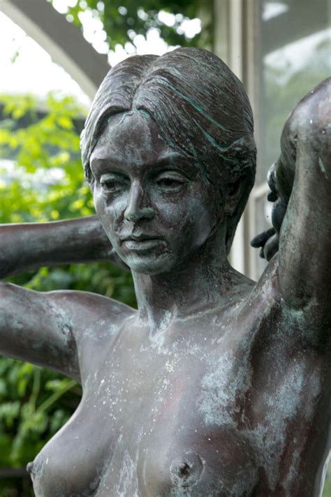 Bronze Nude Maiden Sculpture By Eric Parks For Sale At 1stdibs