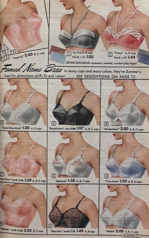 1950s Lingerie History Bras Girdles Slips Panties Garters