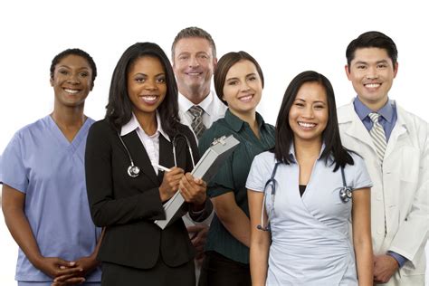 medical professionals successfully speaking