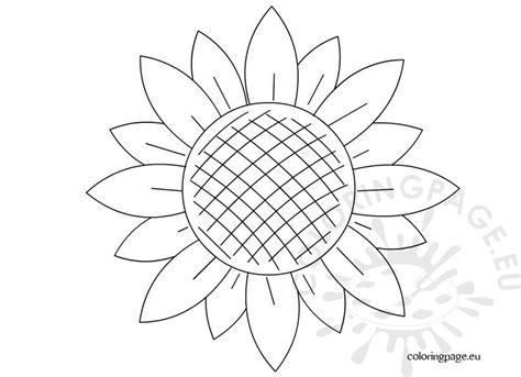 sunflower template magdalene projectorg sunflower coloring pages
