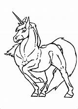 Unicorn Coloring Pages Print sketch template