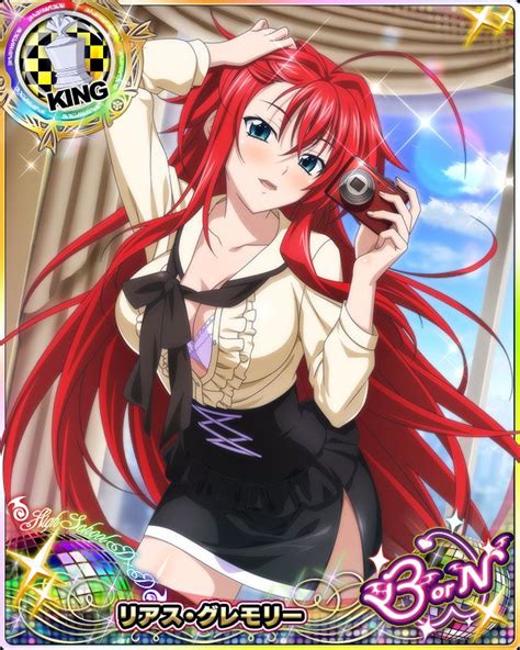 dxd [selfie iv] rias gremory 1 3 by highschooldxdcards highschool dxd chicas anime arte