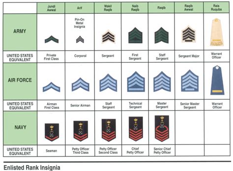 army and navy enlisted ranks realtec