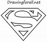 Superman Drawingforall Escudo Superhero Escudos Colorir Logodix Leerlo Stemma Ayvazyan Stepan sketch template