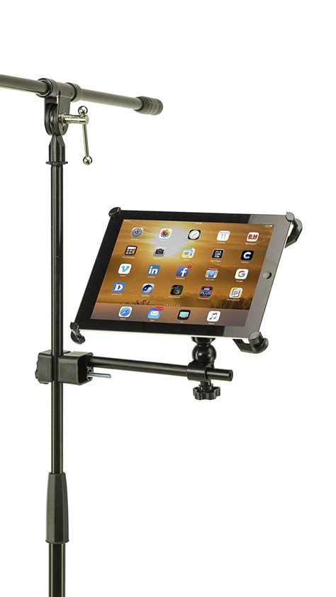 tablet holders  mic stands    options