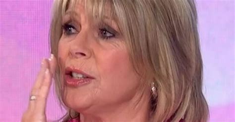 Itv Loose Womens Ruth Langsford Backed By Co Stars After Admitting