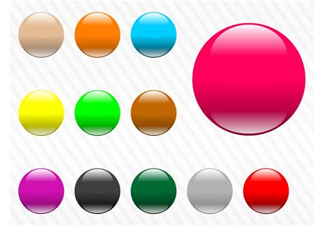 glossy buttons   vector art stock graphics images