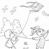 Windy Coloring Pages Drawing Kite Color Printable Surfnetkids Print Top Getdrawings Getcolorings sketch template