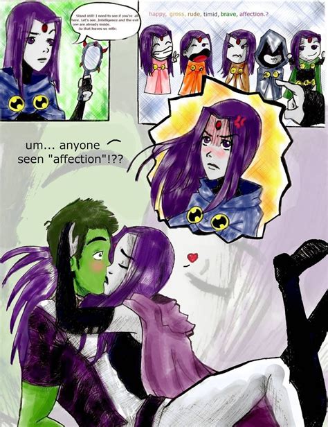 Ravens Emotions By Greeendude On Deviantart Teen Titans Love Raven