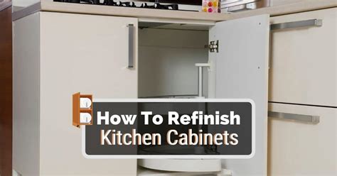 How To Refinish Kitchen Cabinets Without Stripping Kitchen Infinity