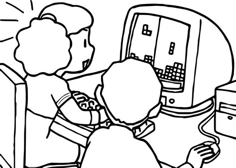 coloring computer pages  kindergarten maddesonvivien