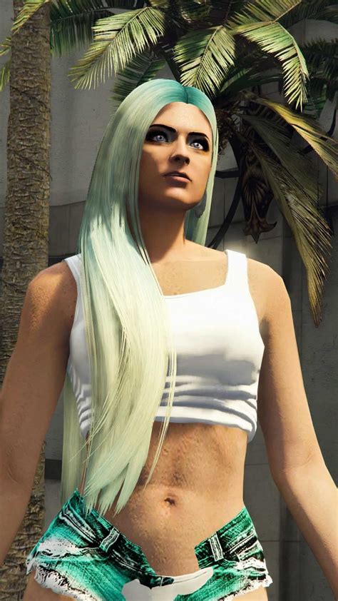 Beautiful Long Hair For Mp Female 1 0 Current Gta 5 Mod Grand