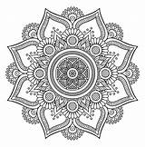 Coloring Mandalas Fleur Flowers Adultos Erwachsene Coloriages Colorare Disegni Adulti Grosse Justcolor Petals Malbuch Mandal Adultes Nggallery sketch template