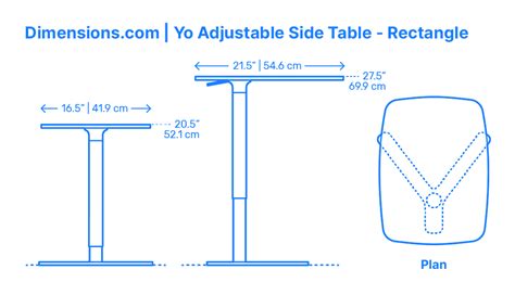 tables side tables dimensions drawings dimensionscom
