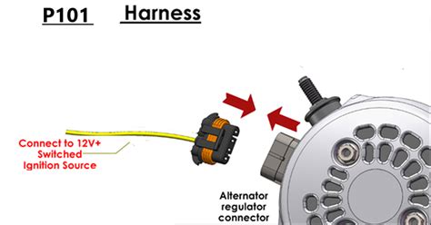 p gm  pin plug pigtail  excite wire mechman alternators