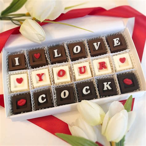 I Love Your Cock Chocolates I Love Your Penis Candy I Love Your Dick
