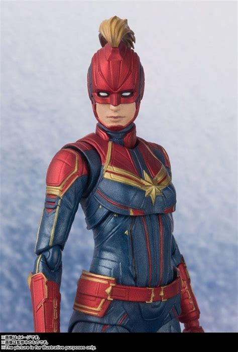 S H Figuarts Captain Marvel Movie Action Figure Revealed