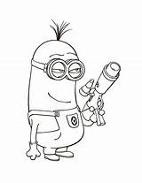 Minion Meninos Minions Kolorowanka Wojownik Cartoni Animati Arma Mignon Colorkid Raskrasil sketch template