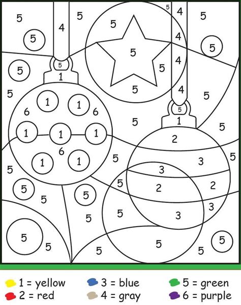 printable coloring page christmas color  number adatenovak