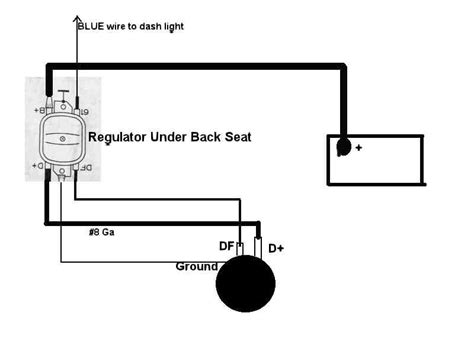cc vw motor   sandrail   generator  voltage regulator   reason