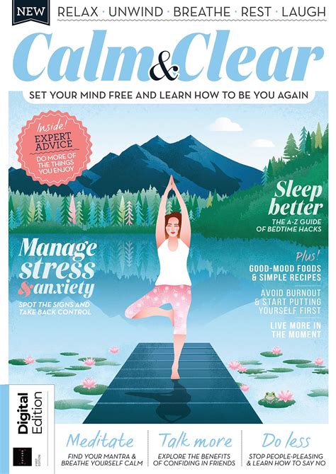 Mental Wellbeing Magazine Calm And Clear 2021 Relax Mediate