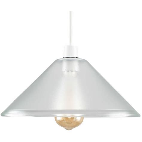 ceiling pendant light shade frosted glass easy fit interior light 23592