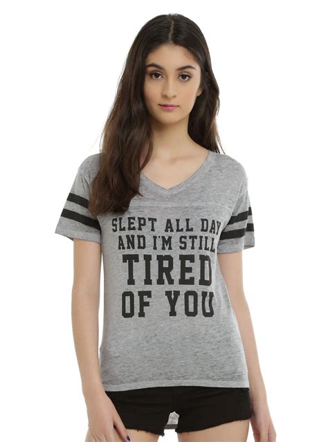 slept  day girls  shirt funny outfits girls tshirts cool outfits