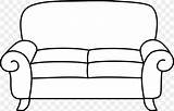 Sofa Clip Couch Clipart Coloring Chair Living Room Line Table Armchair Cliparts 14kb Clipartmag Clipground Panda Pages Designlooter Sweetclipart Save sketch template