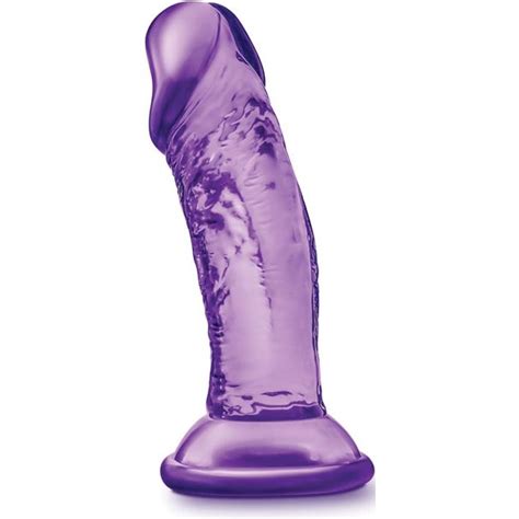 B Yours Sweet N Small 4 Dildo With Suction Cup Purple Sex Toys At