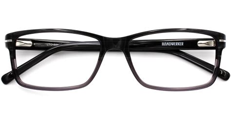 lto 63077 rectangle black eyeglasses frames leoptique