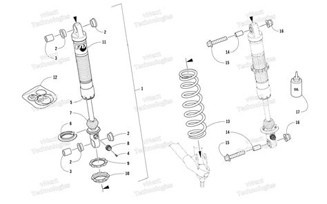 motorcycle shock parts diagram