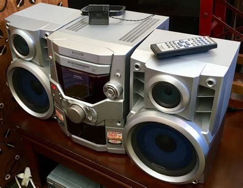 uhuru furniture collectibles panasonic  cd changer stereo system  sold