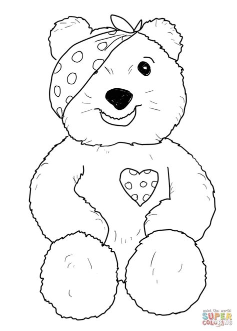 pudsey bear sitting coloring page bear coloring bear coloring pages
