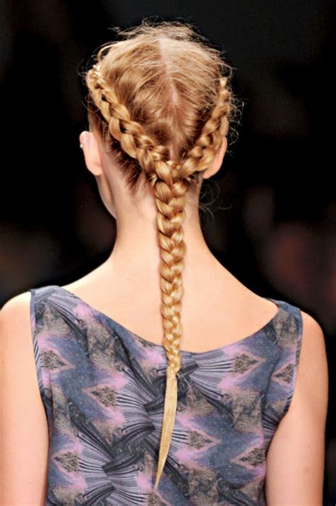 Beautiful Hairstyle With Sloping Braids Ideas Beautiful Hair My Xxx