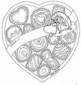 Coloring Pages Candy Valentine Box Kids Jan Printable Brett Sheets Janbrett Template Scrolling Author Keep Down Foods Labels Aimoo Forum4 sketch template