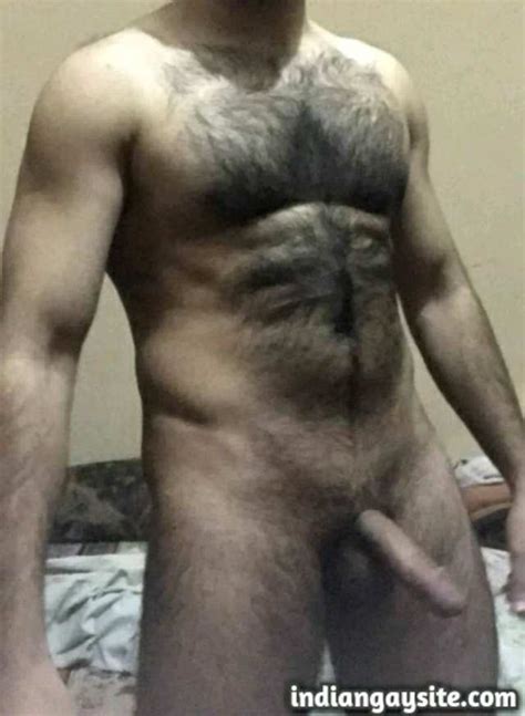 indian gay porn sexy desi hairy bull showing off his hunky body and big hard cock indian gay site