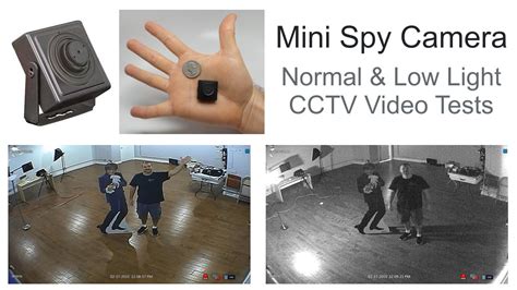mini covert cctv spy camera with pinhole lens surveillance video youtube