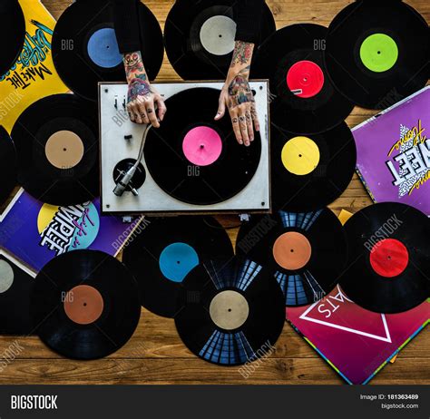 record disc image photo  trial bigstock