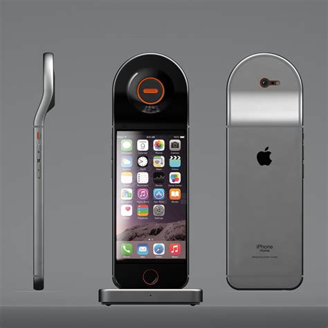 iphone home concept  retro futuristic   id  steve