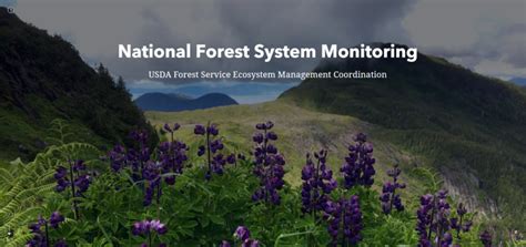 monitoring status story map    forest service