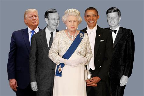 donald trump meets queen elizabeth ii    presidents  met  queen  iconic