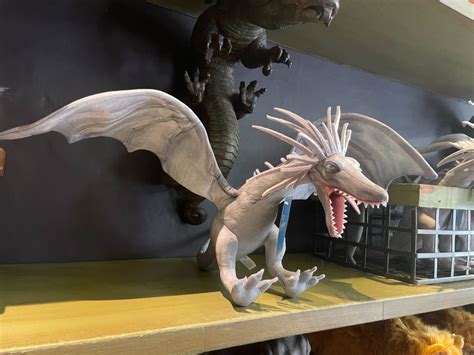 gringotts dragon guardian plush soars  universal orlando resort