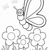 Grid Coloring Pages Drawing Getdrawings Getcolorings Butterflies Kids Printable sketch template
